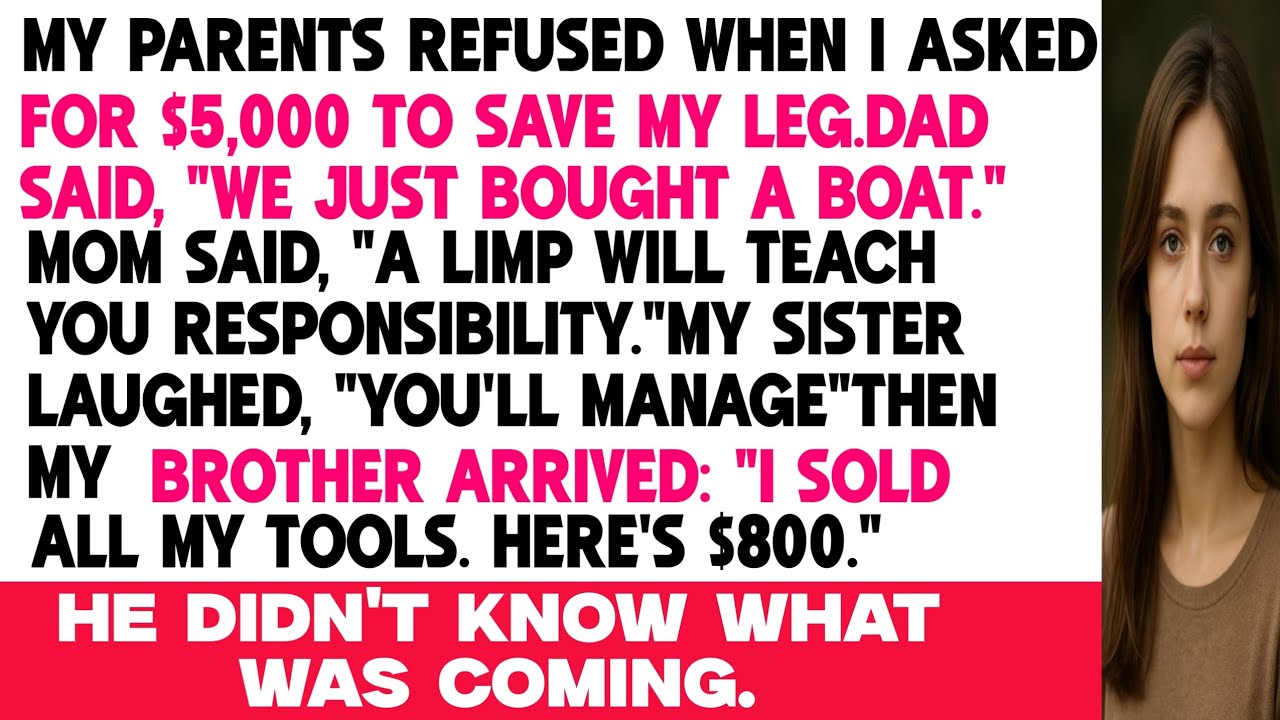 My Parents Said No toa $5,000 Surgery—My Penniless Brother Sacrificed Everything for Me #familydrama