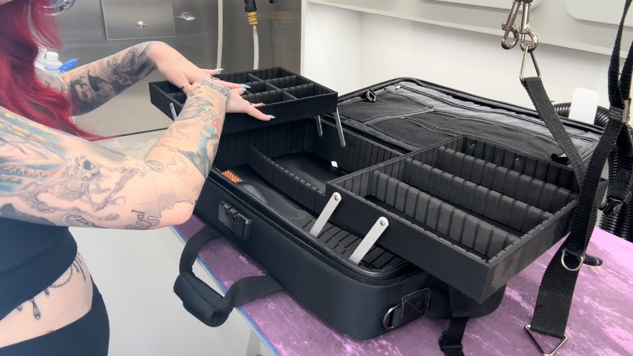 Pack my Groomer Supply House back pack with me - first impression/review