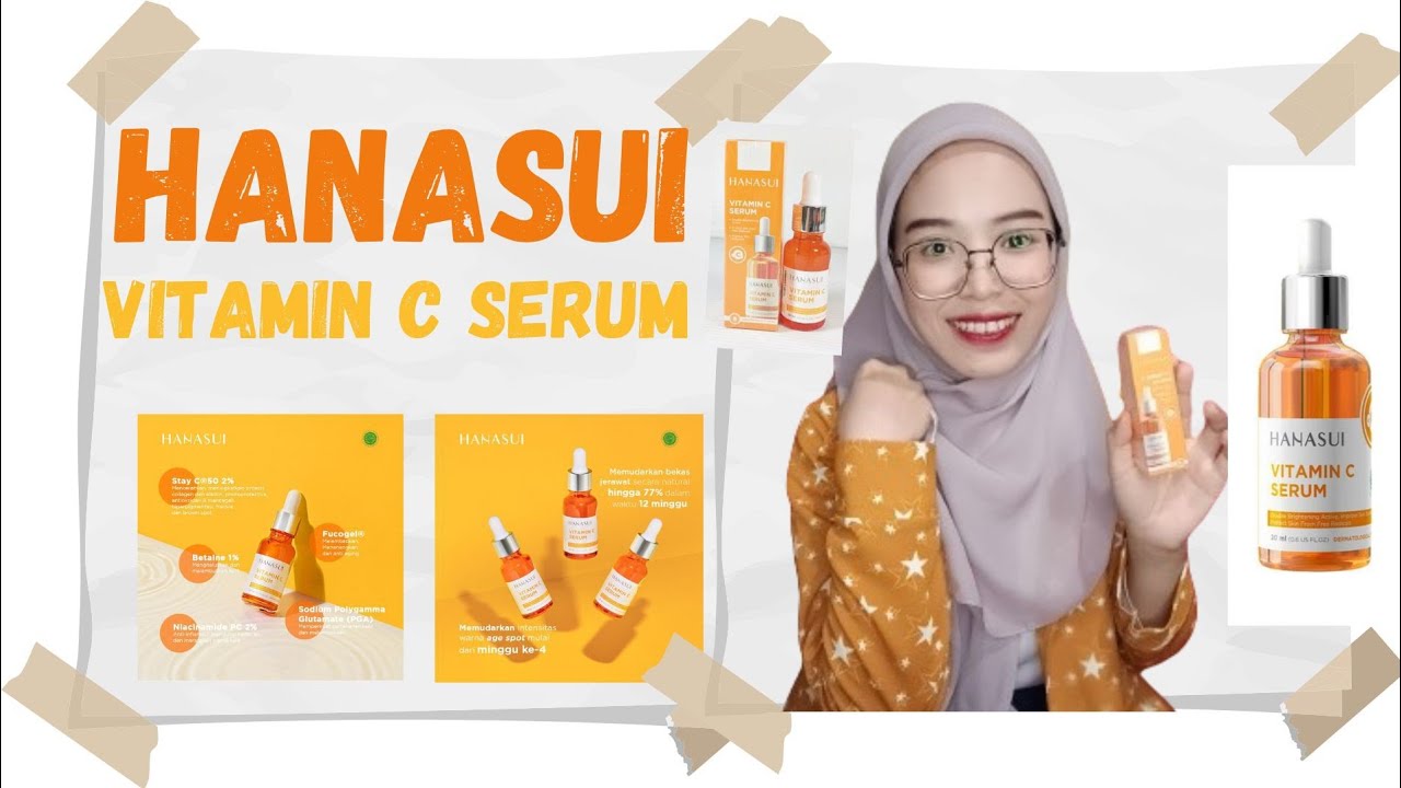 SERUM HANASUI VITAMIN C TERBARU