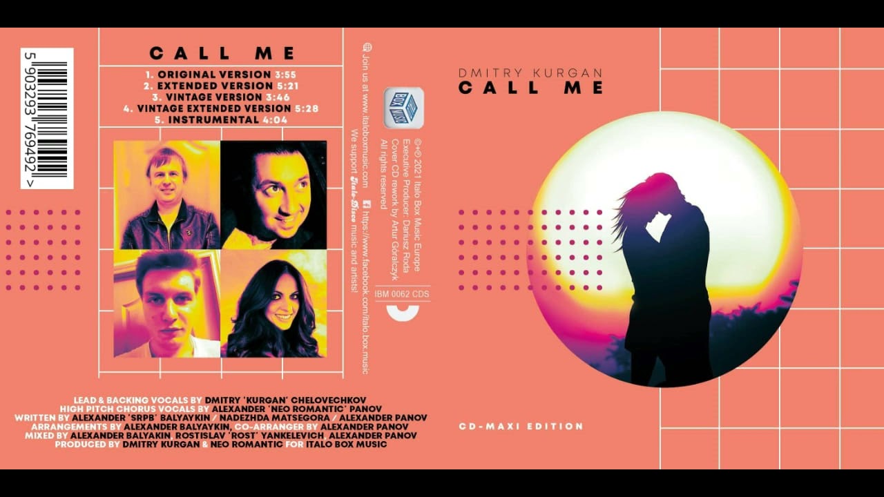 Call Me (vintage extended version) Modern Talking Style.
