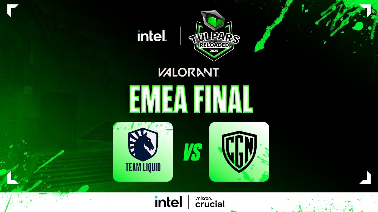 TLA 🆚 CGN &mdash; Intel Tulpars Reloaded 2025 VALORANT EMEA Main Event Final | BO5 | UK Stream