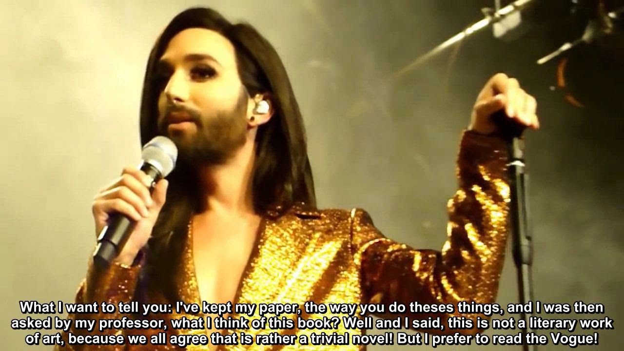 #ConchitaLIVE - Linz, Posthof - Fragerunde (with English subtitles)