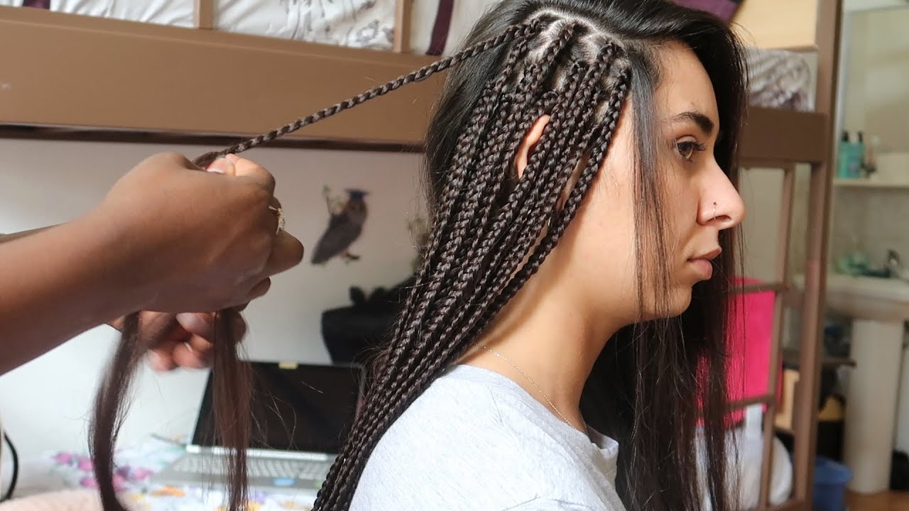 CUM SE FAC CODIȚELE AFRO||AFRO BRAIDS TUTORIAL