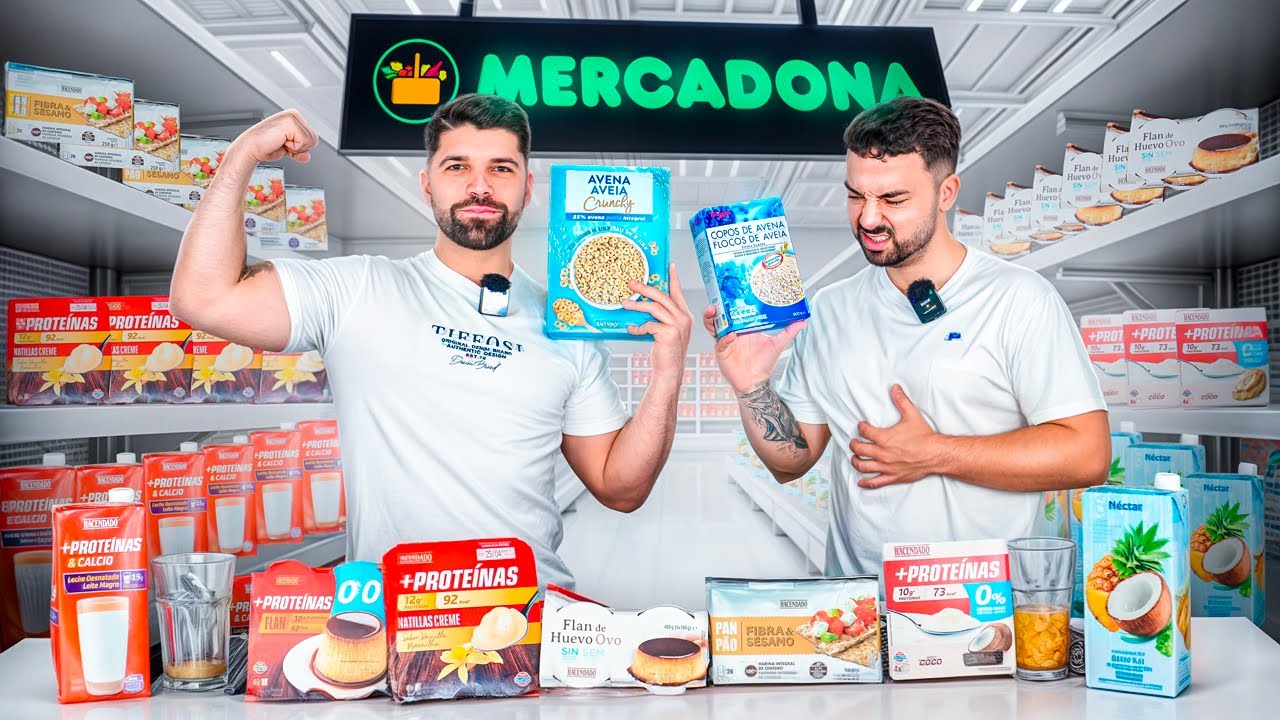 TOP 10 PRODUTOS DO MERCADONA FIT / DIETA !