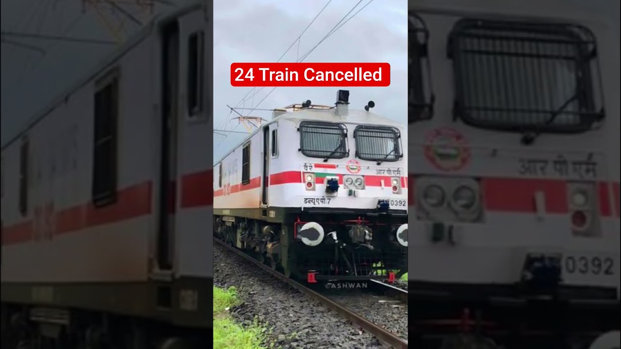 Train Cancelled due to Fog in Winter.