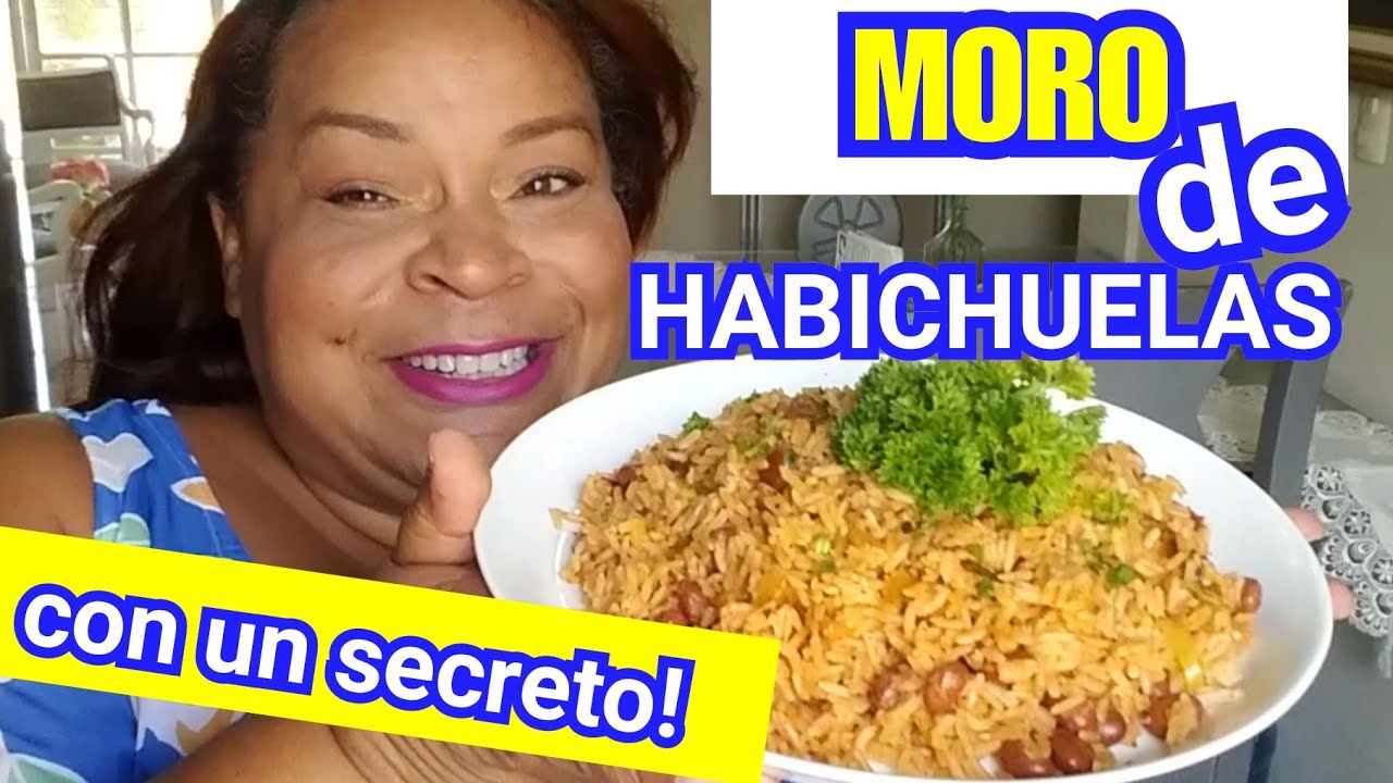 COMO HACER MORO DE HABICHUELA