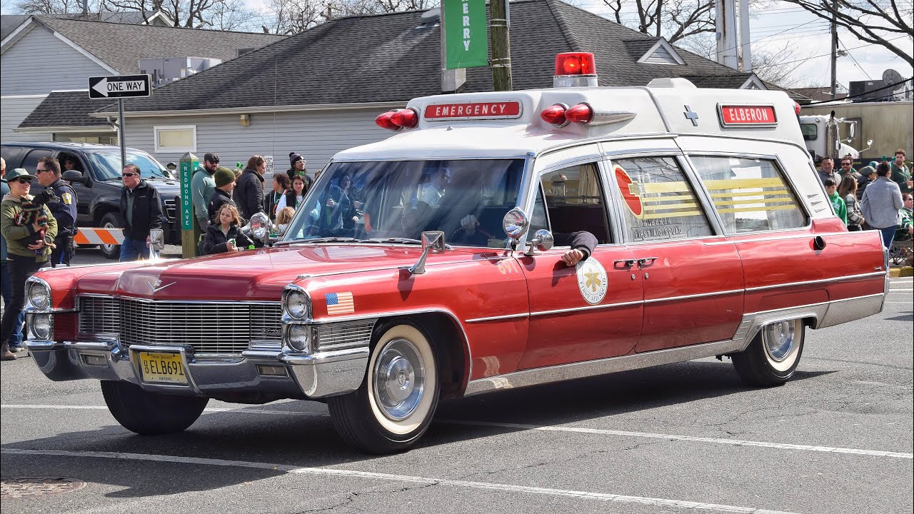 Fire Truck Parade Belmar Saint Patrick's Day Parade 3-5-23
