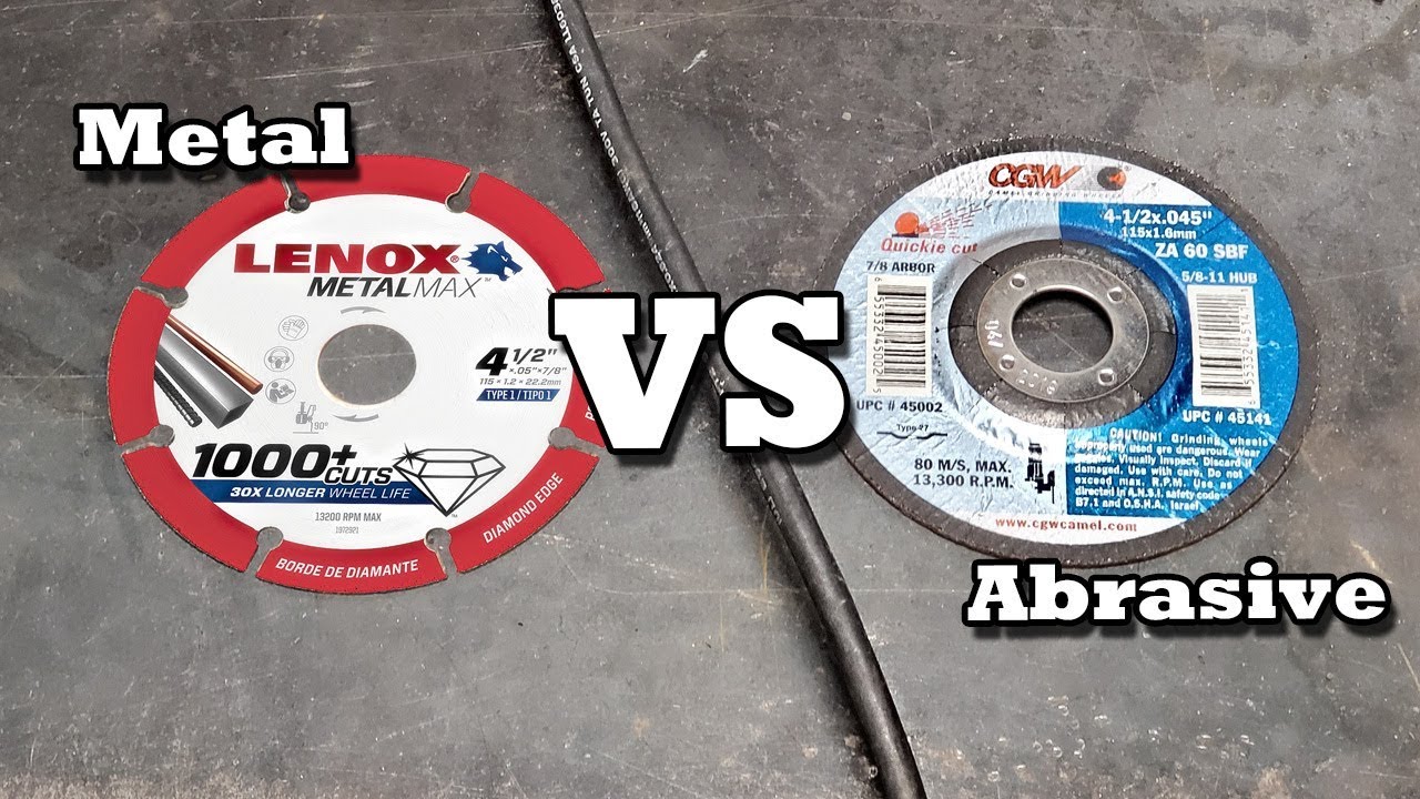 Which Cut-Off Blade is Best?  Diamond or Abrasive