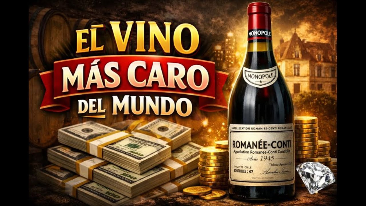 🔶El VINO Más Caro del Mundo: La HISTORIA Secreta del ROMANEE CONTI💯