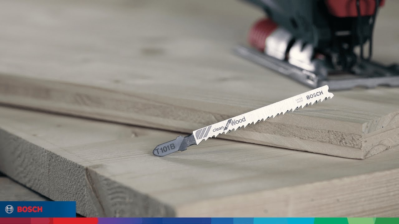 Bosch - Lame scie sauteuse Clean for Wood T101B