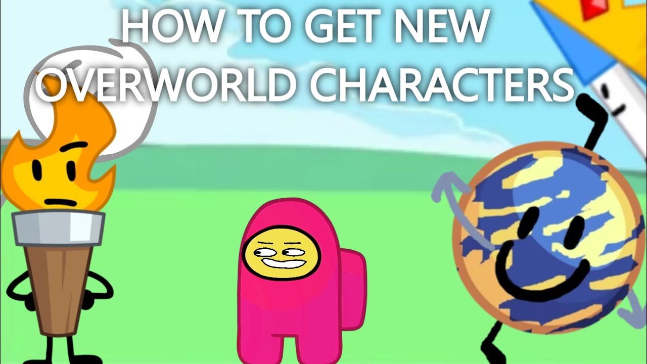 Find The BFB Characters: Torch, Revolver, X AMONGUS, Chef David, King Pen
