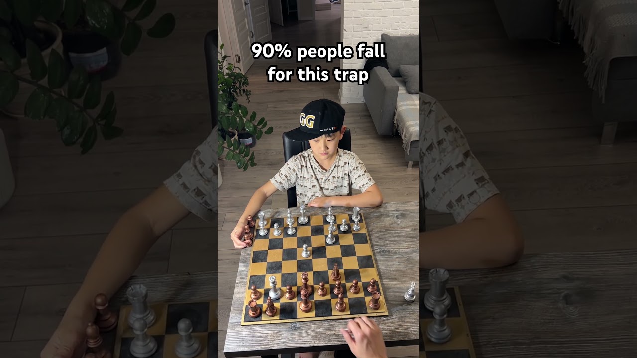 Popular chess trap 