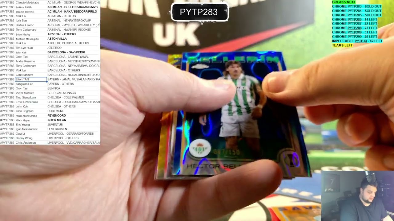 2024-25 Topps UEFA Chrome Club Competitions BREAKERS DELIGHT Case Break 