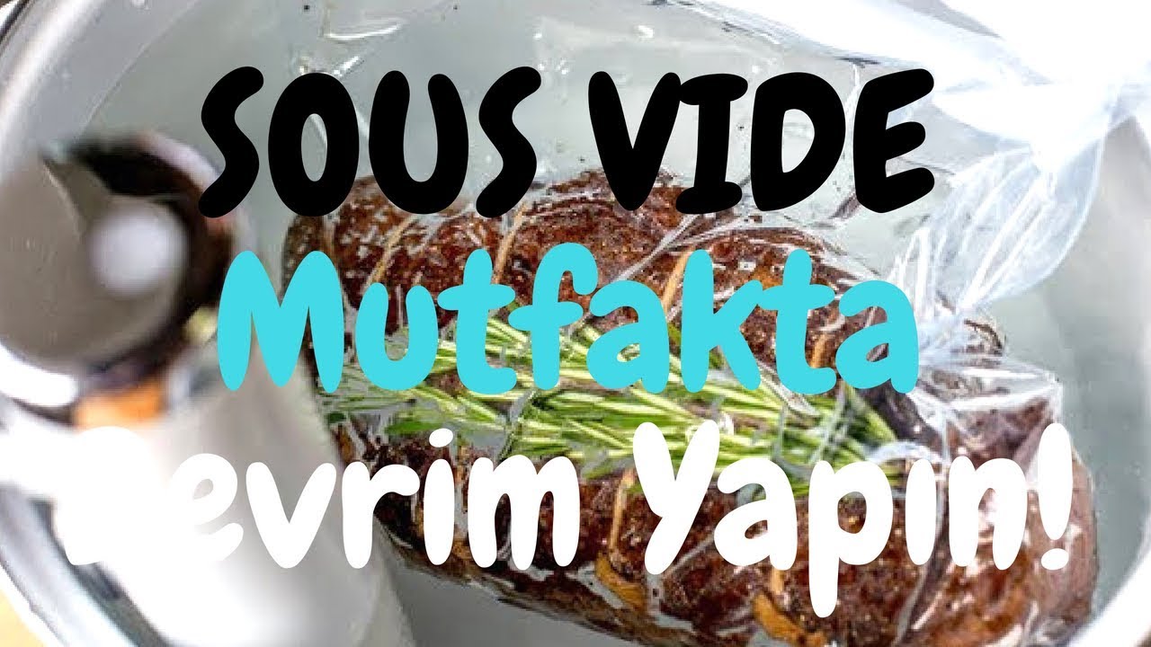 Vakum Pisirme sous vide yontemi ile Mutfakta Devrim dovulmemis bonfile yapımı