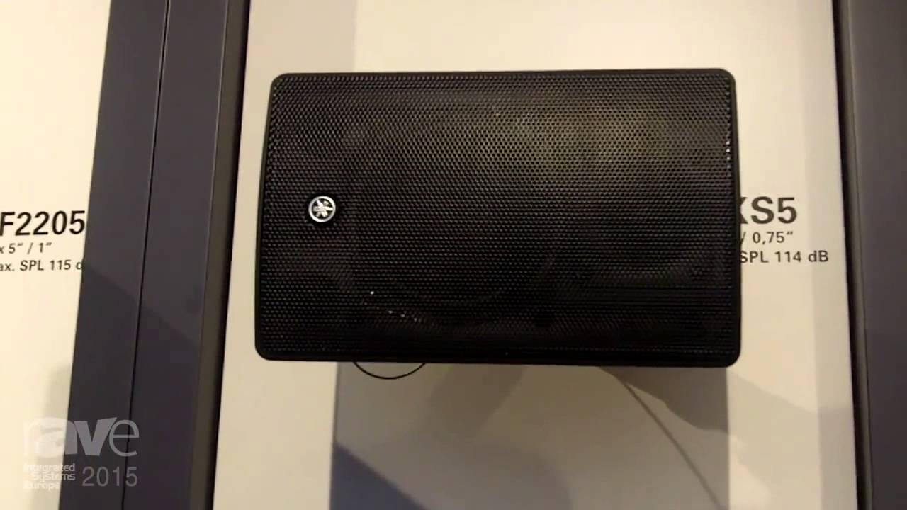 ISE 2015: Yamaha Showcases VS4 and VS6 On-Wall Loudspeakers