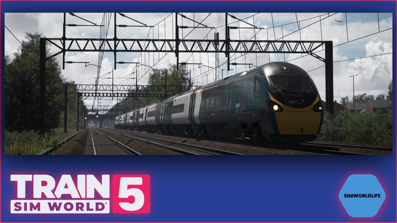 4K | TSW5 | Manchester Airport Commuter | 1A31 Manchester Airport  London Euston  | Avanti Class 390