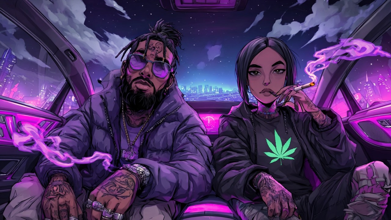 Purple Drizzle 420 | Bluesy Hip-Hop • Stoner Rap • Chill Night Vibes