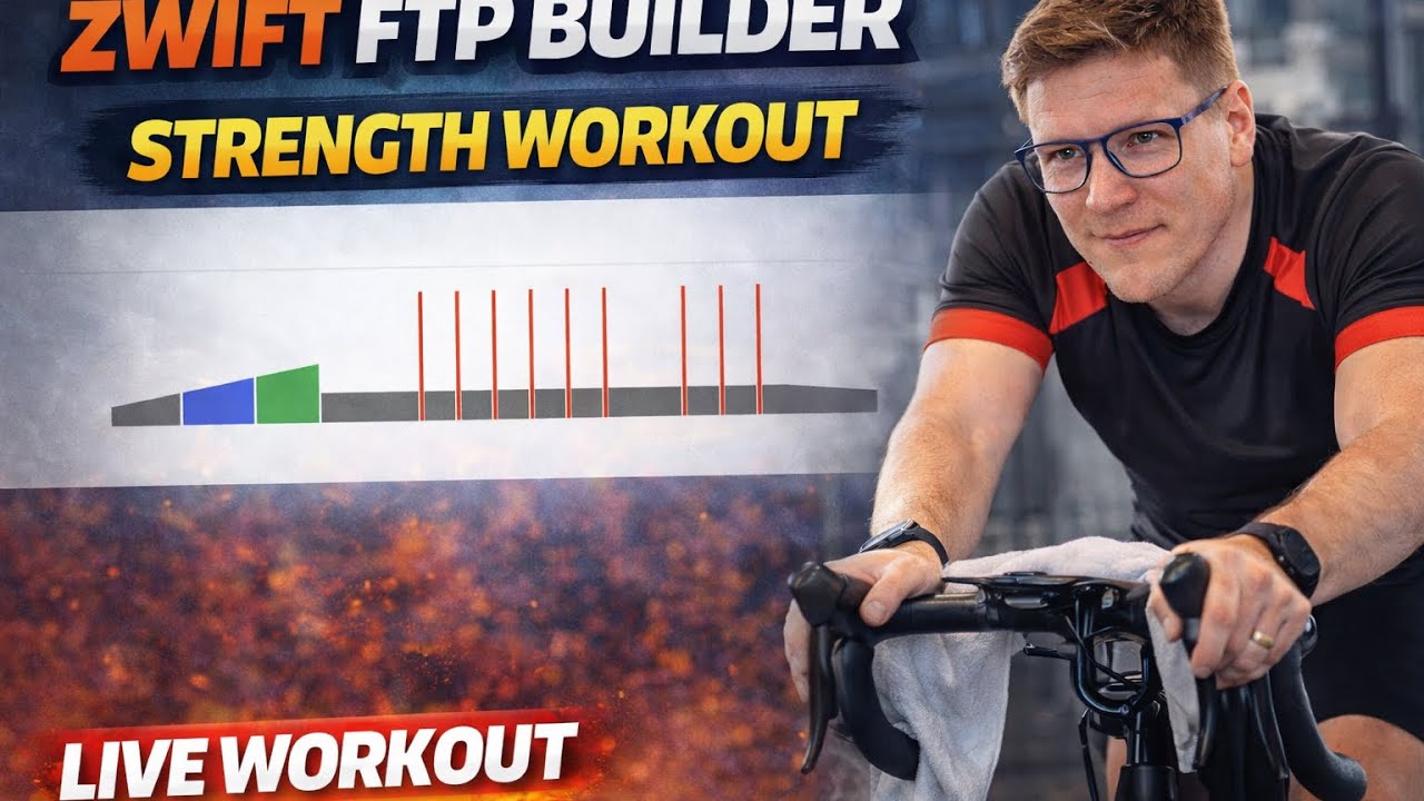 Mein erstes, intensiveres strukturiertes Training auf Zwift