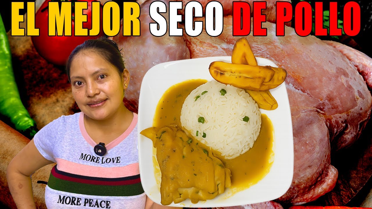Así se prepara el seco de POLLO  más sabroso |Receta fácil y deliciosa#saboresdelmundo
