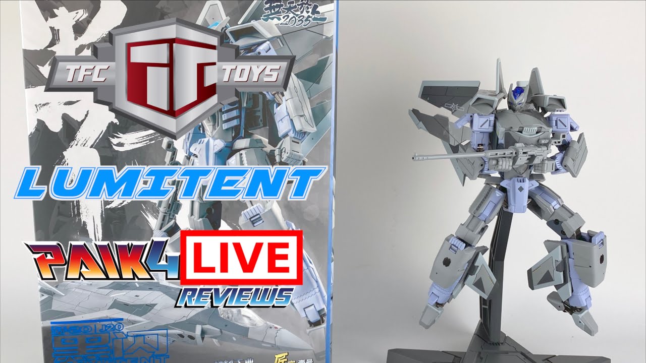 Обзор в прямом эфире: TFC Toys SciFigure Industry J20 LUMITENT // P4L Reviews