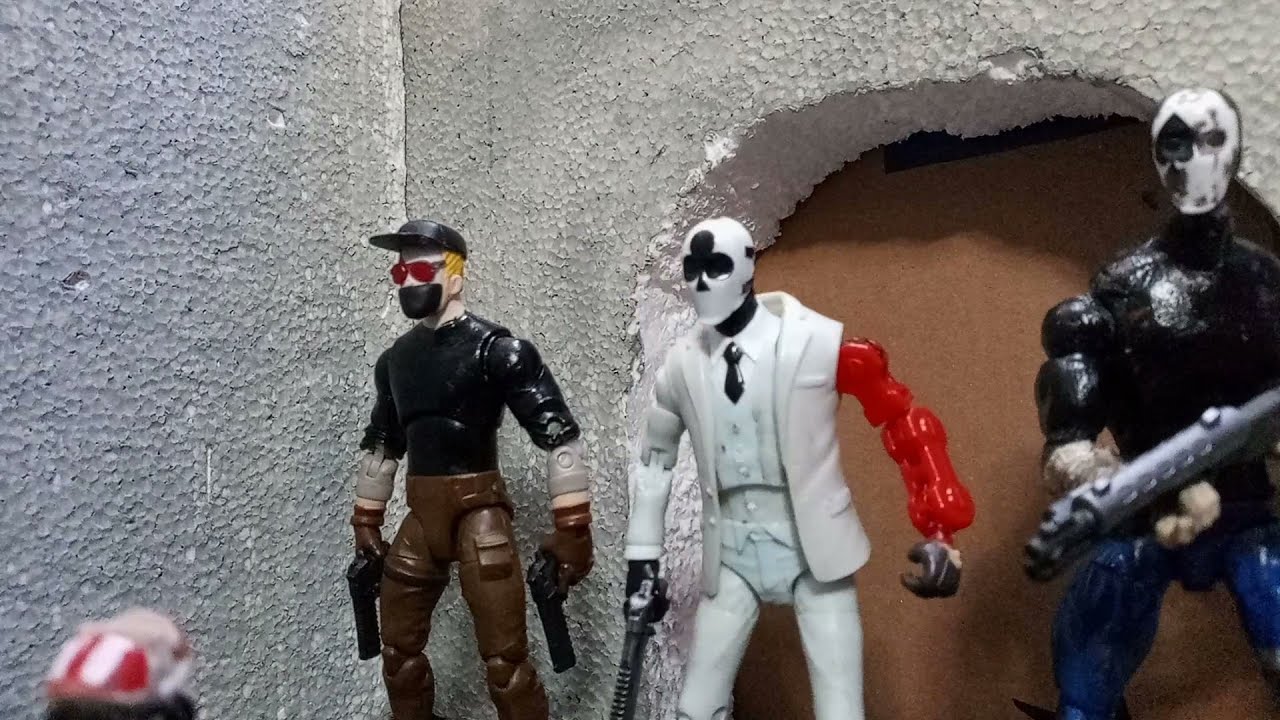 The bank robbery /stop motion film