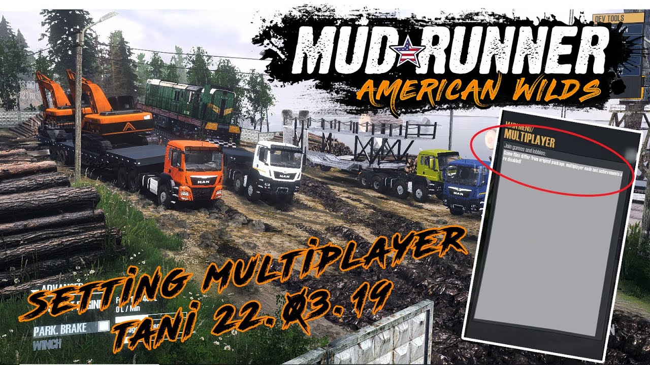 begini loh Cara Setting nya || Cara² Bermain Multiplayer di Game MUDRUNNER