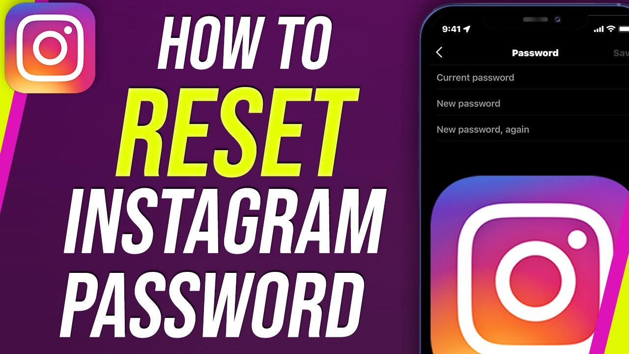 Как сбросить пароль Instagram