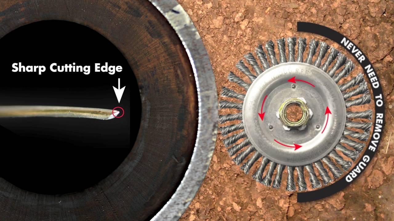Self-Sharpening Weld Cleaning Brushes for Maximum Cutting Action