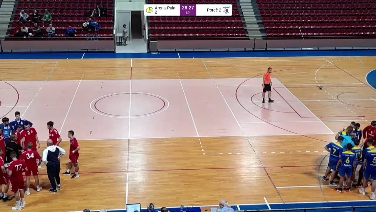 RK Arena-Pula vs RK Poreč | 3. HRL Zapad - Muški