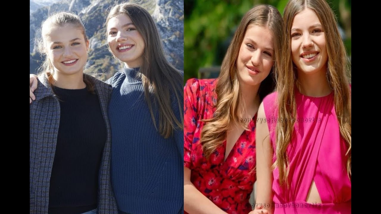 Vínculo de amor entre dos hermanas.PrincesaLeonor #LeonorDeBorbon #LeonorReinaFutura #FamiliaReal