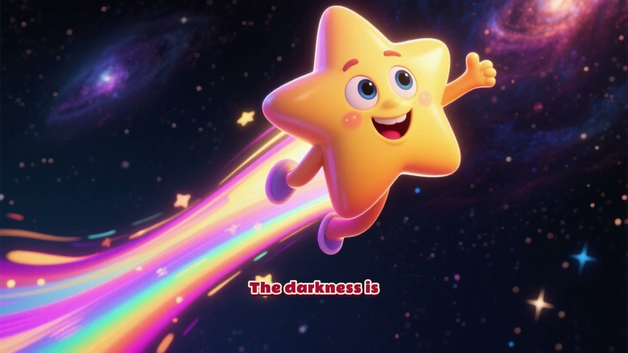 The Little Star Who Was Afraid of the Dark 🌌⭐ | A Bedtime Story For Kids | Kids Sleep Story |