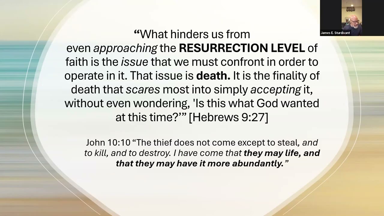 FAITH UNITED MINISTRIES' NIGHTLY TEACHING                                                   DAY 5