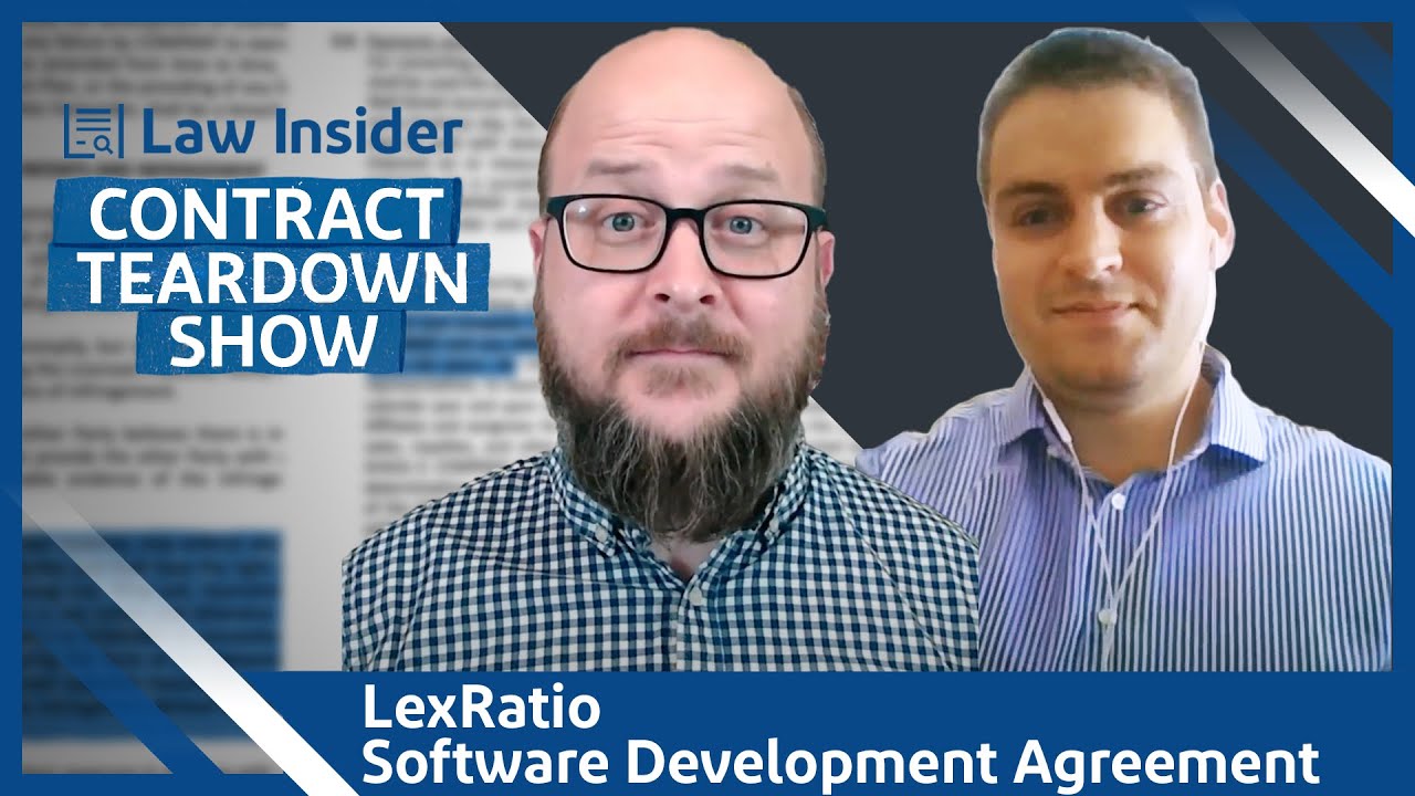 Соглашение о разработке программного обеспечения от LexRatio