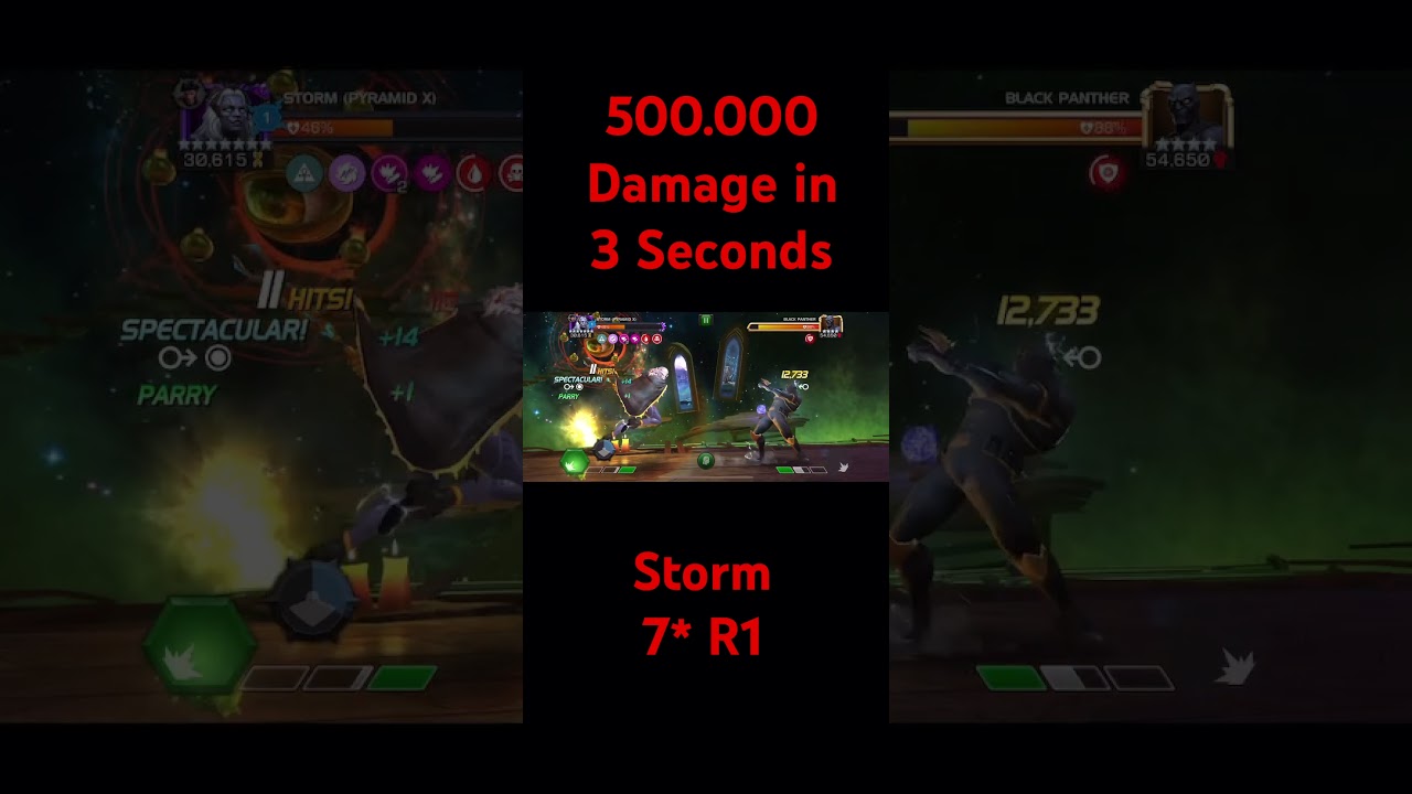 Storm X Max damage | #mcoc #mcocgameplay #gameplay #marvel #xmen #viralvideo #contestofchampions