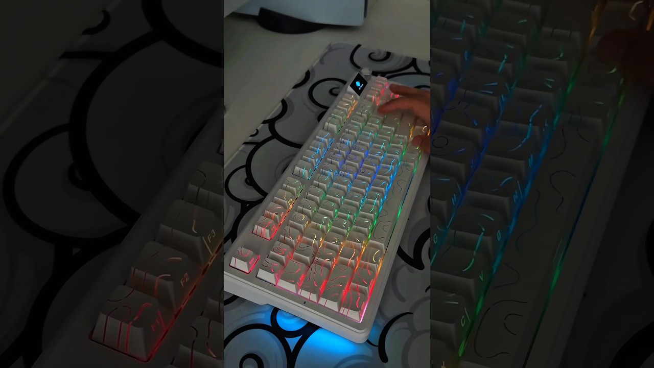 This keyboard is a little cool!!💀