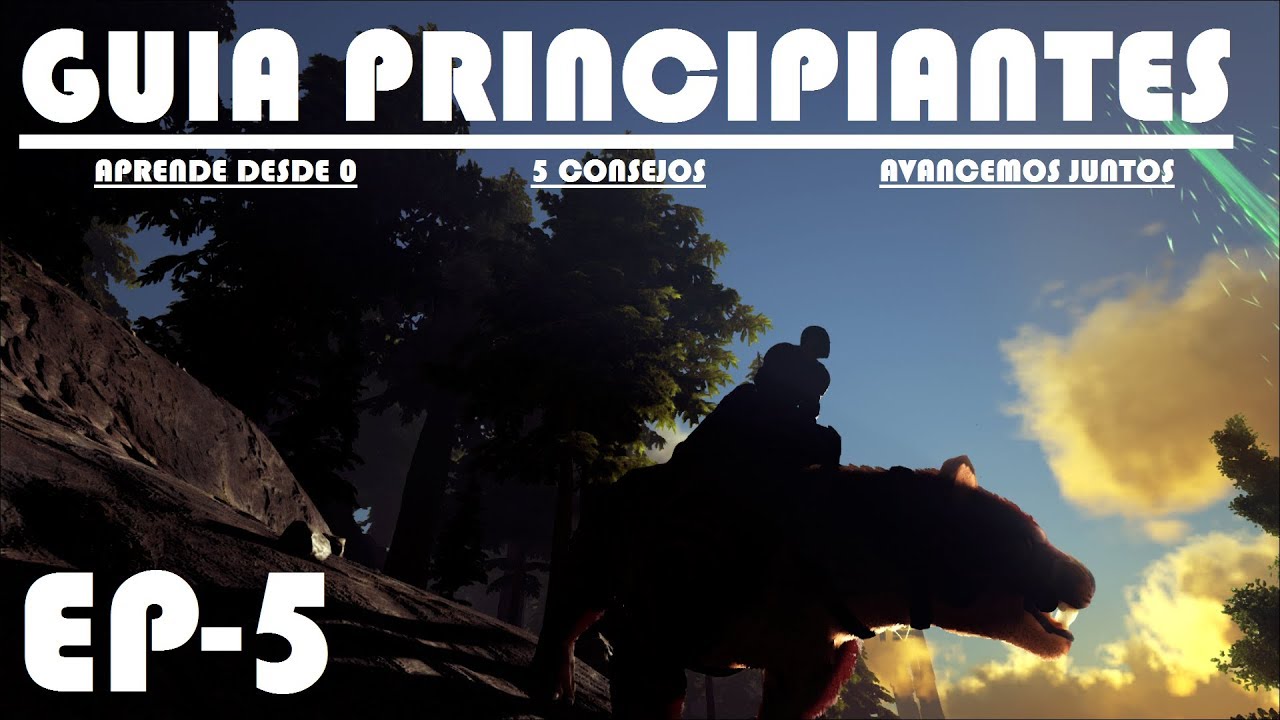 ARK - GUIA PARA PRINCIPIANTES - 5 CONSEJOS PARA EMPEZAR - CEMENTO MUY RÁPIDO!! #5