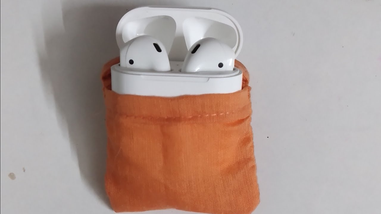 How to make cover of airpod | How to stitch cover of airpod from clothes