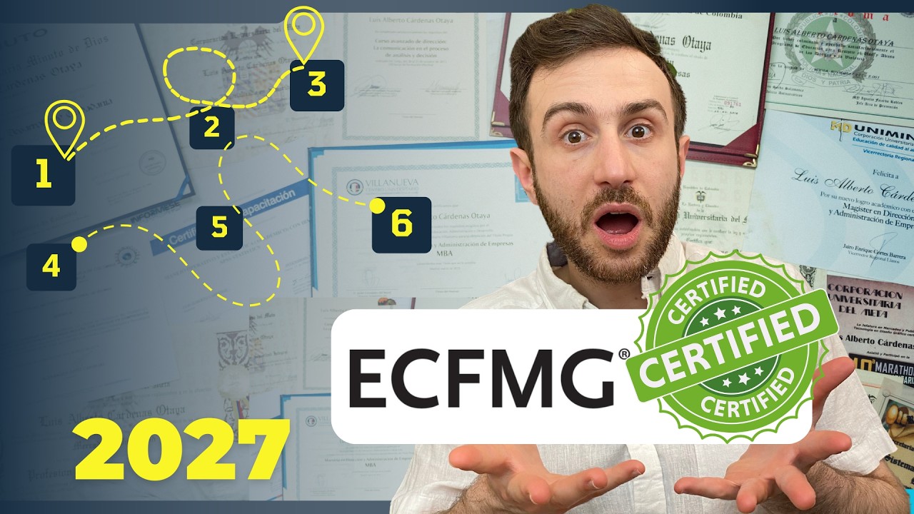 Пути получения сертификата ECFMG на 2027 год | Как стать сертифицированным специалистом ECFMG?