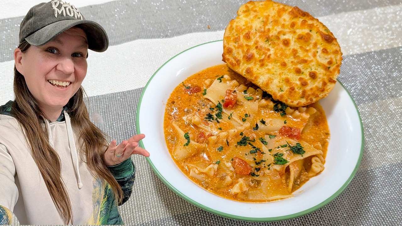 EASY Instant Pot Lasagna Soup! 🔥 Comfort Food Perfection