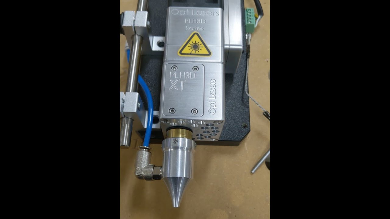 Review of Opt Lasers PLH3D-XT-50 high resolution blue diode laser head for CNC machines