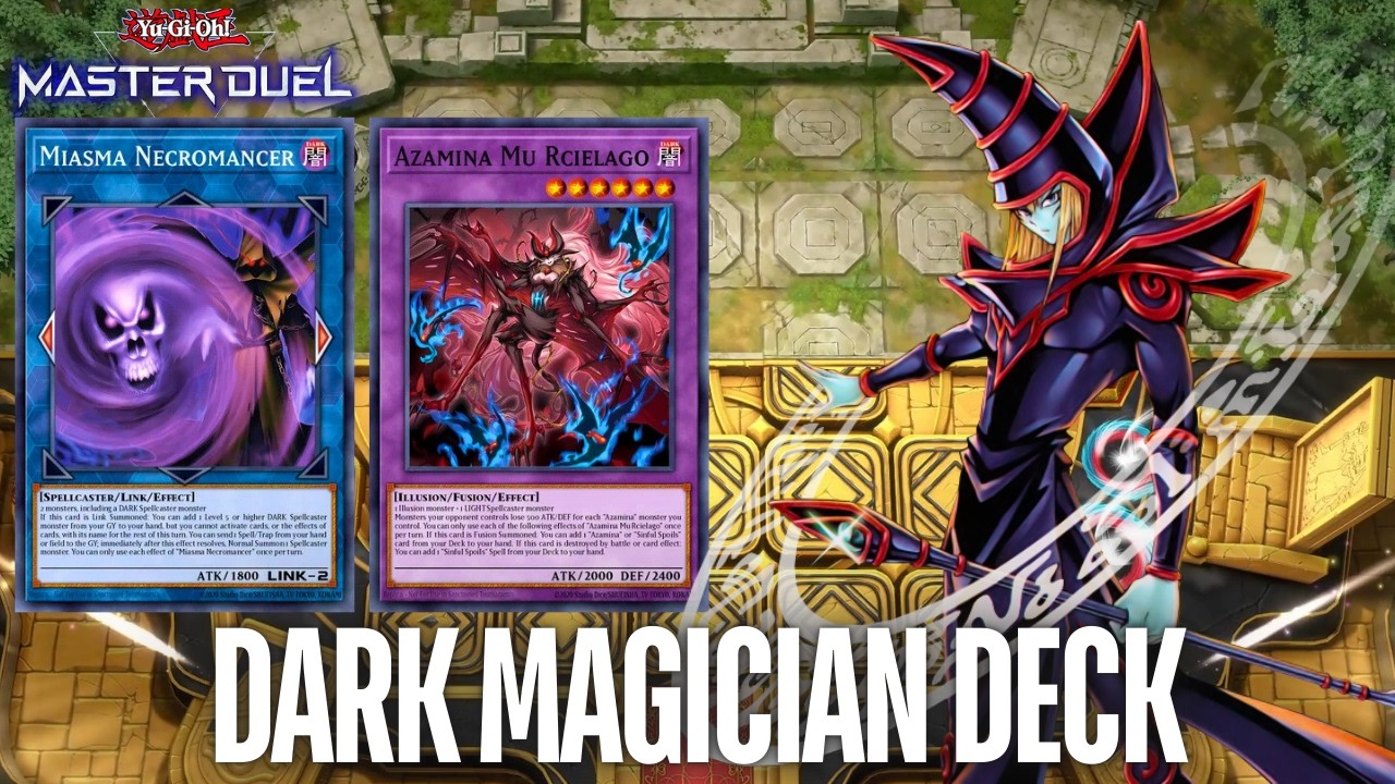 Ultimate New Dark Magician Deck in Ranked Master Duel YGO