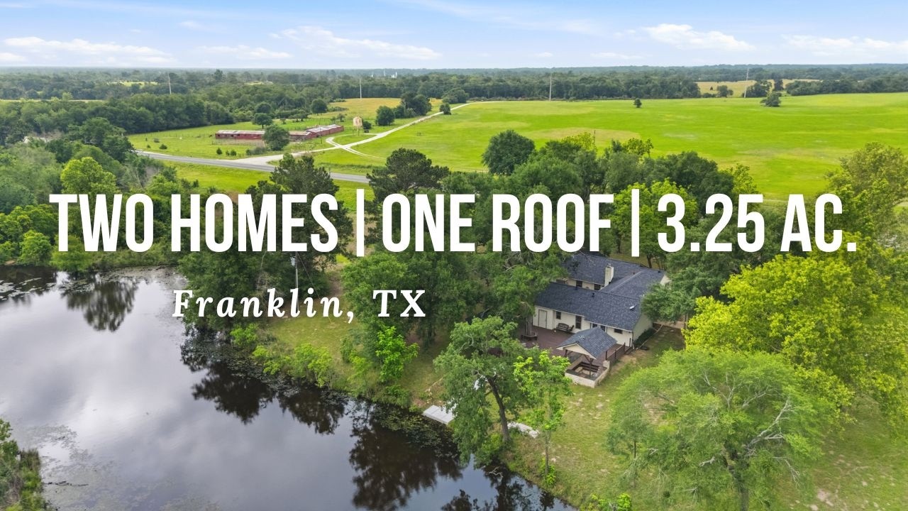 Franklin, TX Home on 3.5 Acres | Paved Frontage + Flexible Layout