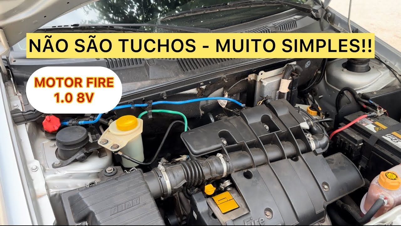 Falso barulho de tuchos- Palio Fire 1.0 8V