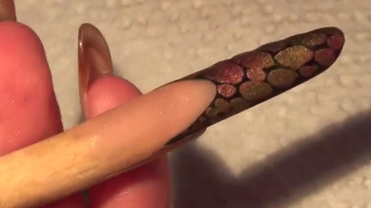 snake skin effect ,gel polish,pigments