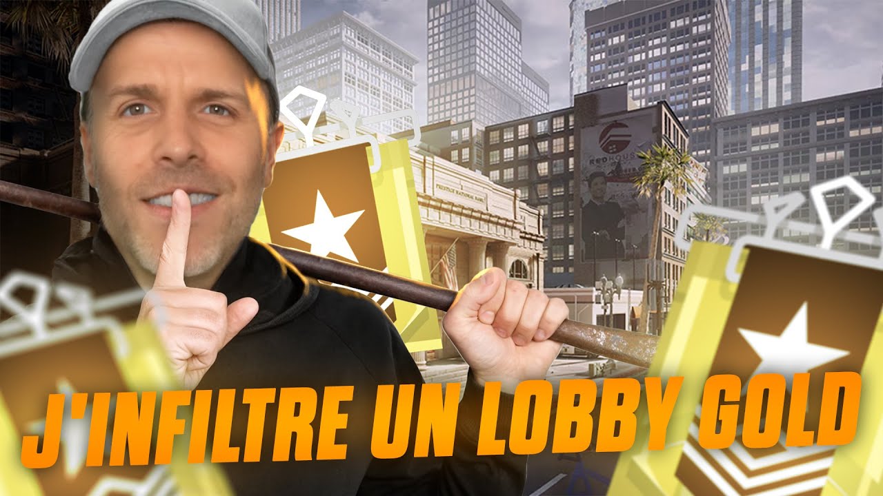 J'infiltre un LOBBY GOLD ! (c'est lunaire)