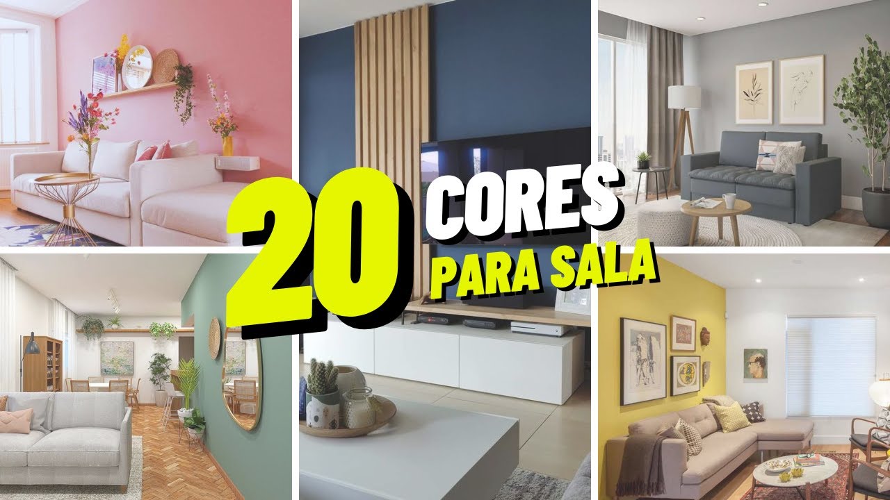 20 IDEIAS DE CORES PARA SALA DE ESTAR 2025 | Cores para Casas Internas | Cores para interior de Casa