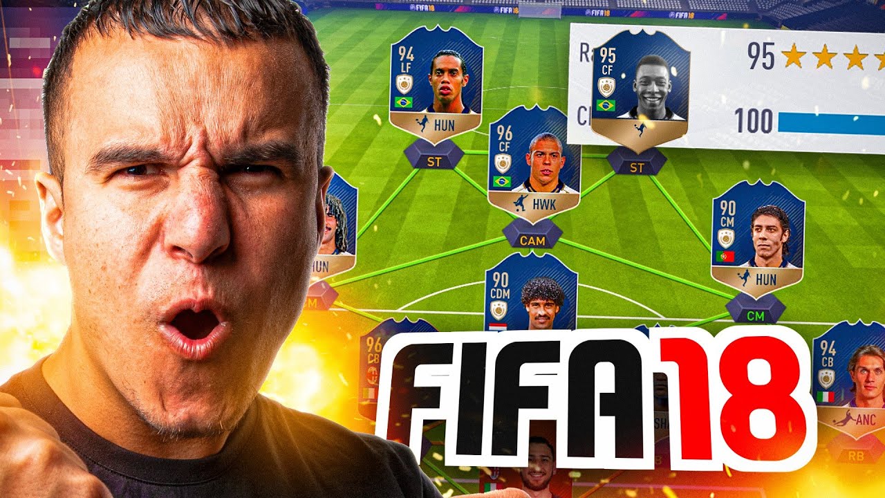 Je TENTE le WORLD RECORD DRAFT sur FIFA 18 ! (Les émotions)