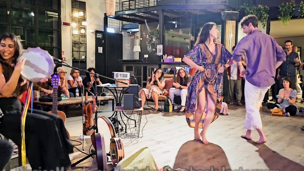 Lavinia Mancusi Mauro Menegazzi- Saltarello- aDoc - Festa dei linguaggi tradizionali e contemporanei