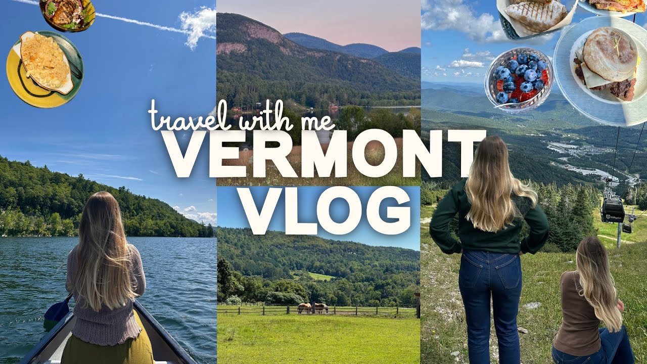 VERMONT VLOG 2023: Woodstock, Lake Saint Catherine, Killington Resort, & more (end of summer)