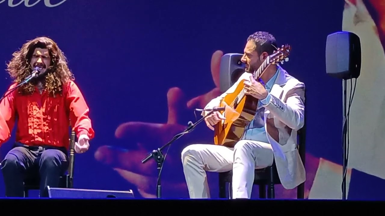 Israel Fernández y Diego del Morao (Bulerías) en la IV Bienal de Canela de San Roque.